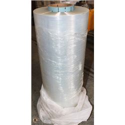 LARGE ROLL OF SHRINK-WRAP 19.5" X UNKNOWN LENGTH