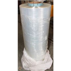 LARGE ROLL OF SHRINK-WRAP 19.5" X UNKNOWN LENGTH