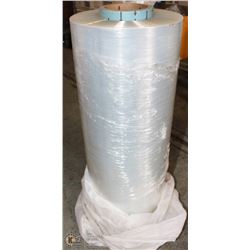 LARGE ROLL OF SHRINK-WRAP 19.5" X UNKNOWN LENGTH
