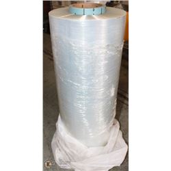 LARGE ROLL OF SHRINK-WRAP 19.5" X UNKNOWN LENGTH