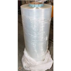 LARGE ROLL OF SHRINK-WRAP 19.5" X UNKNOWN LENGTH