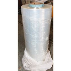 LARGE ROLL OF SHRINK-WRAP 19.5" X UNKNOWN LENGTH