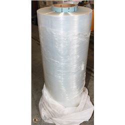 LARGE ROLL OF SHRINK-WRAP 19.5" X UNKNOWN LENGTH