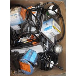 LOT OF ASSORTED POND/FOUNTAIN PUMPS