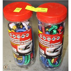 TWO-DOZEN NEW BUNGEE STRAPS