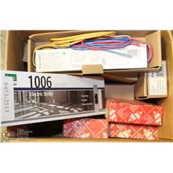 LOT OF ELECTRONIC BALLASTS + ELECTRIC DOOR CLOSER