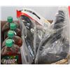 Image 1 : BOX OF MISC. LUBRICANTS AUTOMOTIVE GOODS
