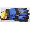 Image 1 : 2 PAIRS OF CLUTCH-GEAR MECHANICS GLOVES SIZE MED.