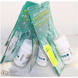 5 BOTTLES OF QUALITY TEST STRIPS FOR CHLORINE