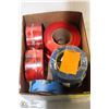 Image 1 : LOT OF TUCK-TAPE, CAUTION TAPE, MASKING TAPE +MORE