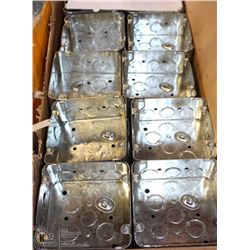COMPLETE CASE OF  4-11/16" ELECTRICAL BOXES