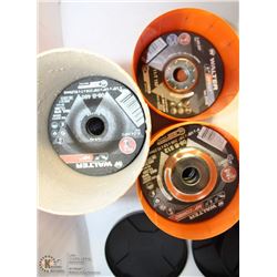 3 CONTAINERS OF VARIOUS SIZED COMBO-STEEL CUTTING