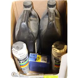LOT OF ASSORTED LUBRICANTS