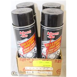 4 CANS BRAKE AND ELECTRICAL CONTACT CLEANER