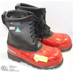 ACTON SIZE 9 STEEL-TOE WET/CHEMICAL RESISTANT WORK