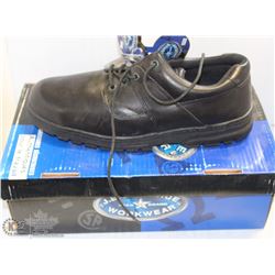 SIZE 13 JB GOODHUE STEEL-TOE WORKBOOTS