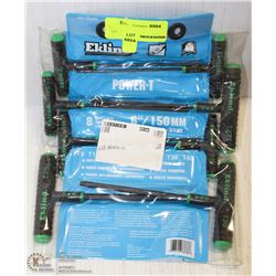 PAK OF 8 EKLIND POWER-T TORX KEYS 6"