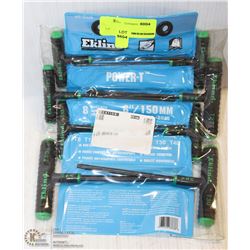 PAK OF 8 EKLIND POWER-T TORX KEYS 6"