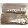 Image 1 : 2 BUNDLES OF BROWN MULTIPURPOSE GLOVES