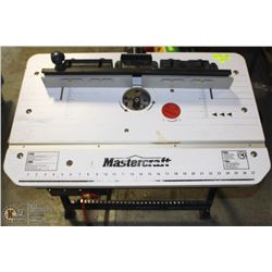 ROUTER TABLE W/ CRAFTSMAN ROUTER