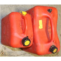 LOT OF 2 JERRY CANS