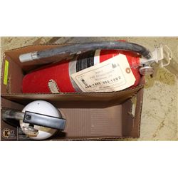 LOT OF 2 FIRE EXTINGUISHERS