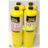 Image 1 : 4 BOTTLES BERNZOMATIC MAP/PRO PREMIUM TORCH FUEL