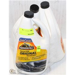 3 JUGS OF ARMOR-ALL ORIGINAL PROTECTANT VINYL/RUBB