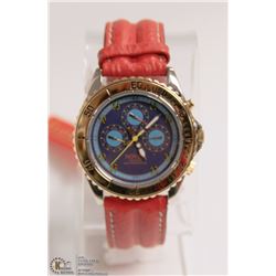 NEW  NOVEL SPORTS MULTIFUNCTION BLUE FACE DAYDATE