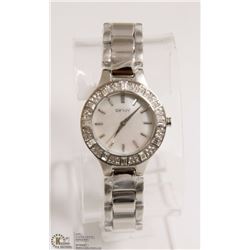 NEW 30MM DKNY STAINLESS STEEL QUARTZ WOMEN WATCH