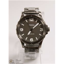 BRAND NEW FOSSIL ST. STEEL QUARTZ MEN WATCH