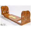 Image 1 : ADJUSTABLE WOOD BOOK SHELF