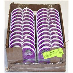 CASE OF 24 WHISKAS SOFT CAT FOOD DISHES