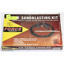 AIR SAND BLASTING KIT SIPHON FEED STYLE SUITABLE