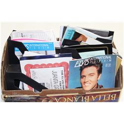 BOX OF ELVIS MAGAZINES