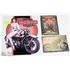 Image 1 : LOT OF 3 HARLEY DAVIDSON TIN SIGNS