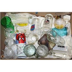 BOX W/LARGE ASSORTMENT OF FUNNY BEER