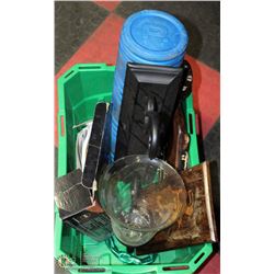 TOTE WITH ESTATE CARVINGS, TELUS MOTOROLA MIKE