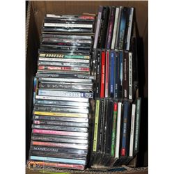 EXTRA LARGE BOX OF ASSORTED CD'S
