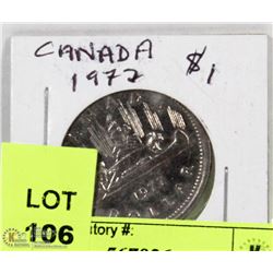1977 CANADIAN $1 DOLLAR COIN