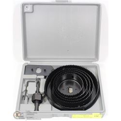 HOLE SAW KIT WITH CASE