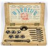 WARRIOR TAPS & DIES SET WITH WOODEN BOX
