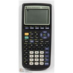 TEXAS INSTRUMENTS TI-83 PLUS CALCULATOR