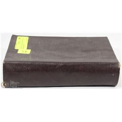 ANTIQUE 1900S SCARLET BOOK OF FREEMASONRY