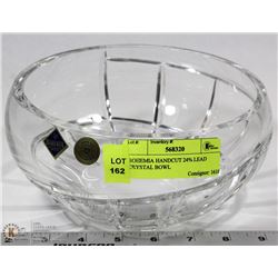 BOHEMIA HANDCUT 24% LEAD CRYSTAL BOWL