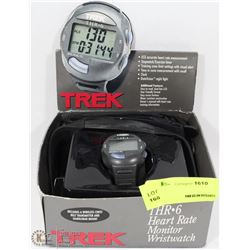 TREK HEART RATE MONITOR WRIST WATCH