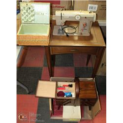 KENMORE C714.1020 SEWING MACHINE W/ ATTACHMENTS