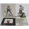 Image 1 : LOT OF 4 PRINTS INCL NORMAN ROCKWELL, THOMAS