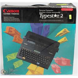 CANON ELECTRIC TYPESTAR2 PERSONAL TYPEWRITER