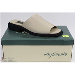 AIR SUPPLY 7.5 WHEAT WOMENS SANDLE STYLE DRESS